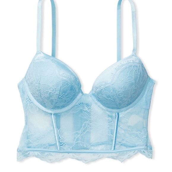 Victorias Secret Very Sexy Bombshell Add-2-Cups Push Up Corset Top bra 34B - Picture 4 of 7